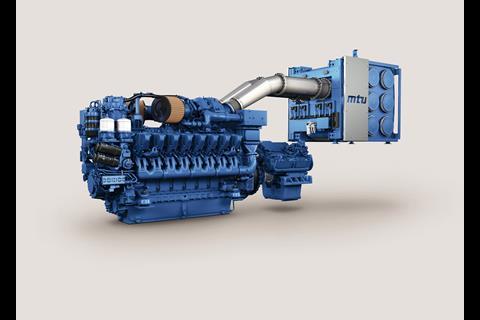 The 16V 4000M65L engine has lowered NOx and particulate emissions without the use of a diesel particulate filter, while achieving improved fuel efficiency and lower CO2 emissions.